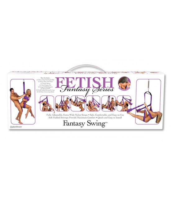 Фиолетовые секс-качели Fantasy Swing