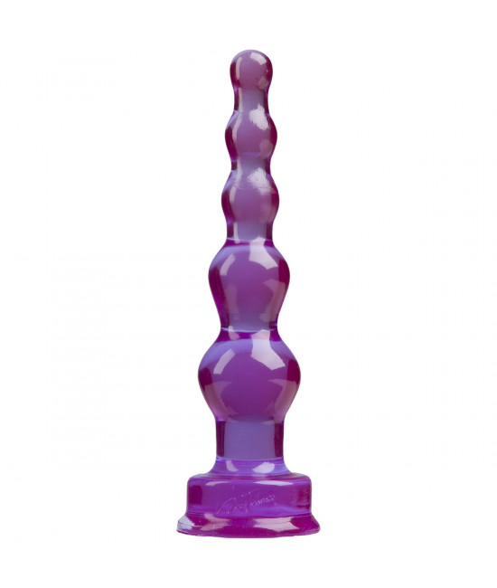 Фиолетовая анальная ёлочка SpectraGels Purple Anal Tool - 17,5 см.