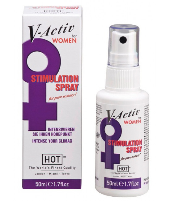 Стимулирующий спрей для женщин V-activ - 50 мл.