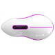 Бело-розовый вибростимулятор Mouse