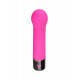 Розовый силиконовый мини-вибратор Lil Gspot - 13 см.