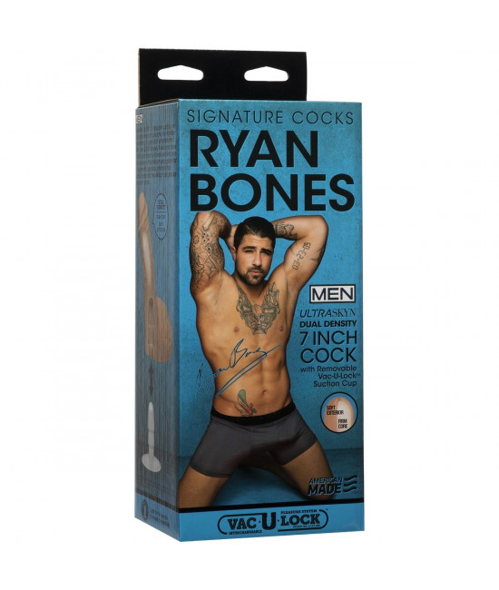 Телесный фаллоимитатор Ryan Bones 7  ULTRASKYN Cock - 18,4 см.