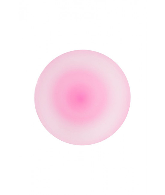 Розовая, светящаяся в темноте анальная втулка - 10 см.