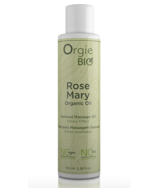 Органическое масло для массажа ORGIE Bio Rosemary с ароматом розмарина - 100 мл.