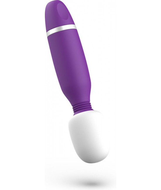 Фиолетовый жезловый вибростимулятор Bthrilled Classic - 20 см.