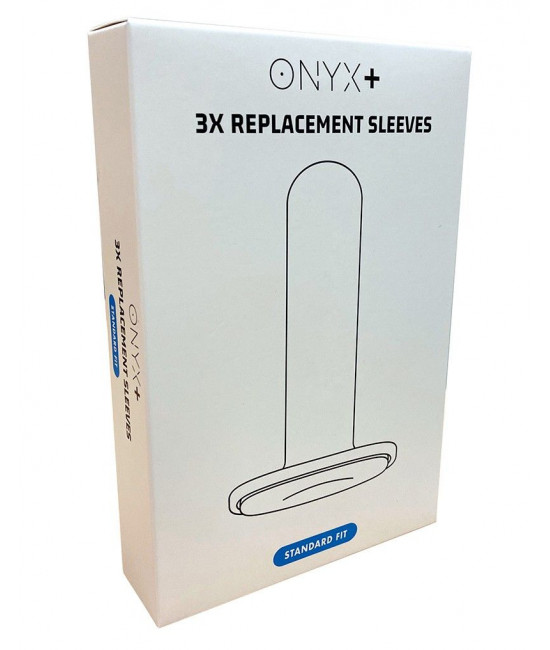 Набор из 3 стандартных сменных рукавов для мастурбатора Onyx