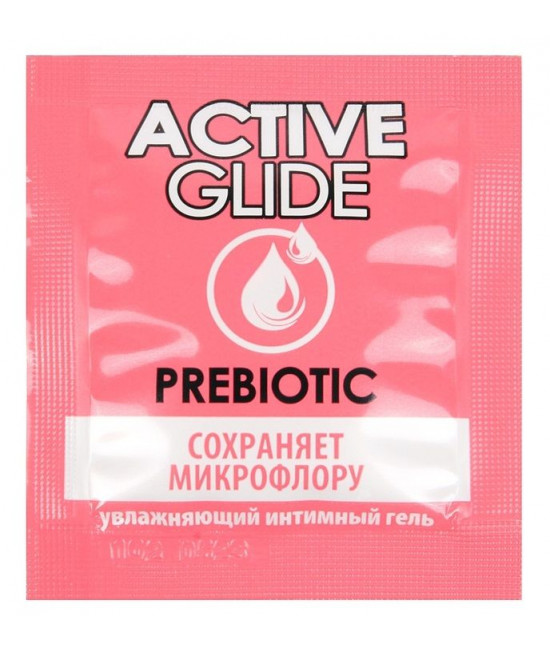 Лубрикант на водной основе Active Glide с пребиотиком - 3 гр.