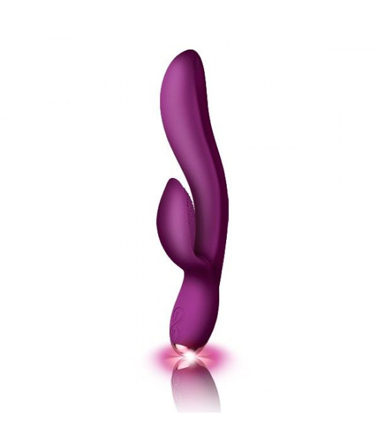 Фиолетовый вибратор-кролик Regala Rabbit - 22,5 см.