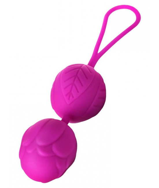 Лиловые вагинальные шарики Blossom