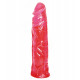 Розовая насадка-фаллоимитатор для трусиков Harness - 20 см.