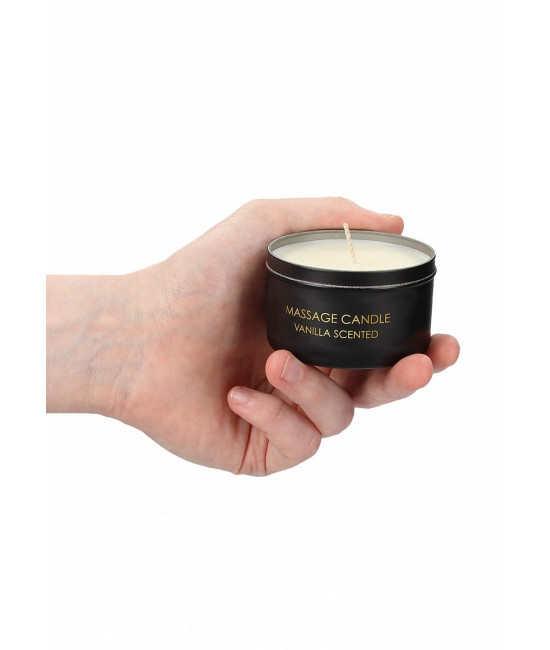 Массажная свеча с ароматом ванили Massage Candle Vanilla Scented - 100 гр.