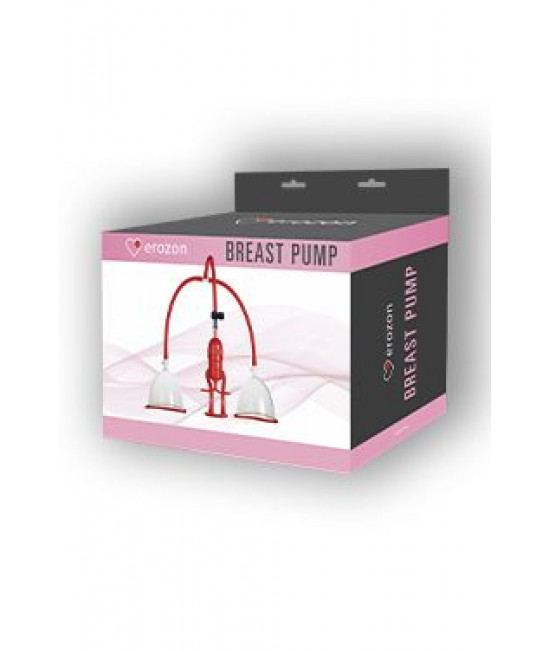 Вакуумная помпа для груди Breast Pump с двумя чашами