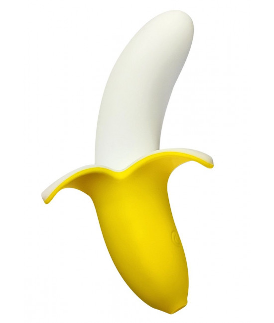 Оригинальный мини-вибратор в форме банана Mini Banana - 13 см.