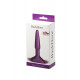 Фиолетовый анальный стимулятор Small Anal Plug Purple - 12 см.