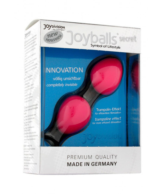 Розовые вагинальные шарики Joyballs Secret