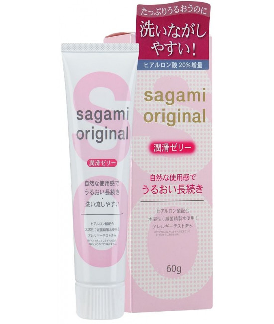 Гель-смазка на водной основе Sagami Original Gel - 60 гр.