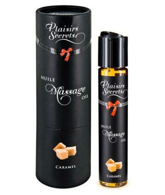 Массажное масло с ароматом карамели Huile de Massage Gourmande Caramel - 59 мл.