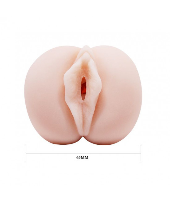 Компактный мастурбатор-вагина с эффектом смазки